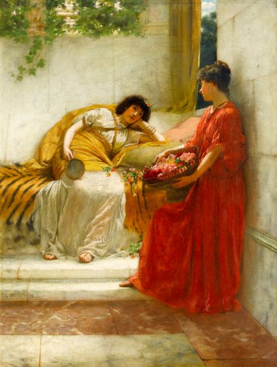 Idle Moments in Ancient Rome by George Morton